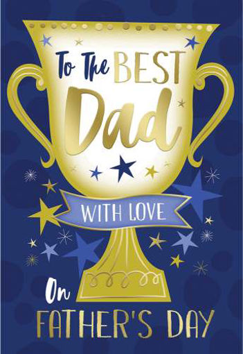 Picture of TO THE BEST DAD WITH LOVE HAPPY FATHERS DAY